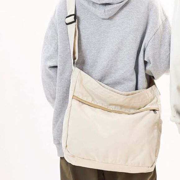 Canvas Hobo Shoulder Bag - Picture 1 of 4